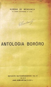 livro antalogia bororo